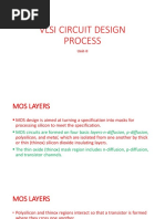 VLSI Circuit Design Process-Unit-II