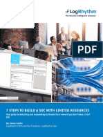 Apj Seven Steps To Build A Soc With Limited Resources White Paper