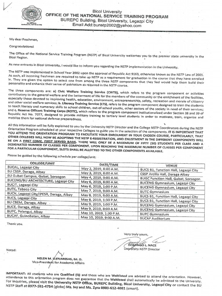 NSTP | PDF