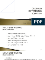 Lecture 4 - Differential Equation