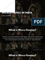 Impact of Microfinance in India: Tilika Chawda C50