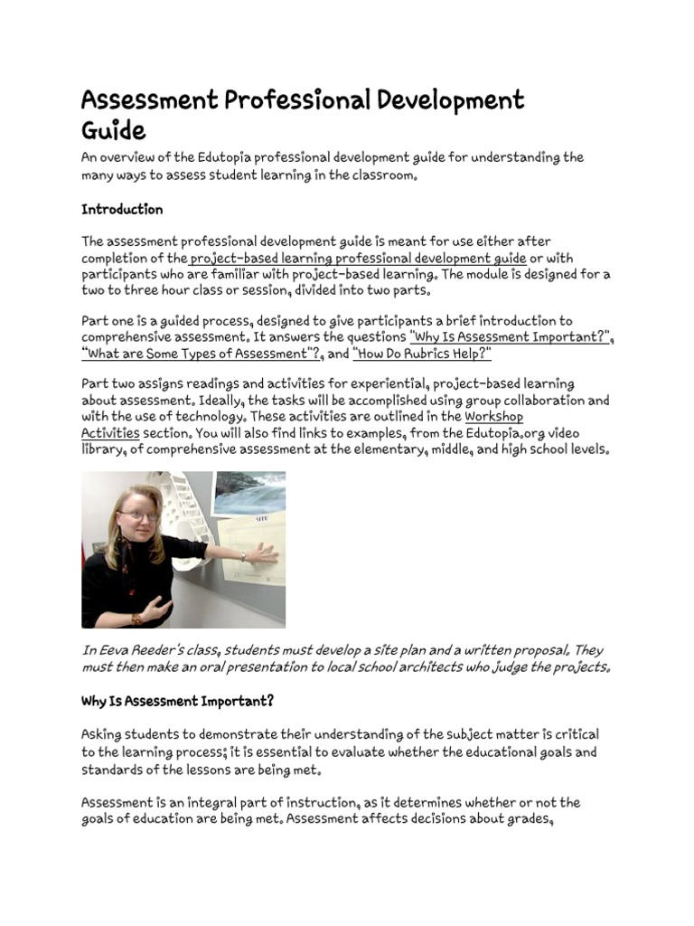 Comprehensive Guide to Student Assessment | PDF | Nature