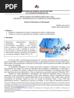 Sistemas de informação na enfermagem