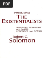 Solomon Robert C Introducing The Existentialists PDF