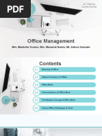 Office and System Management | PDF | System | Employment