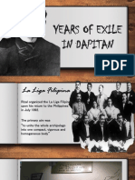 Years of Exile in Dapitan