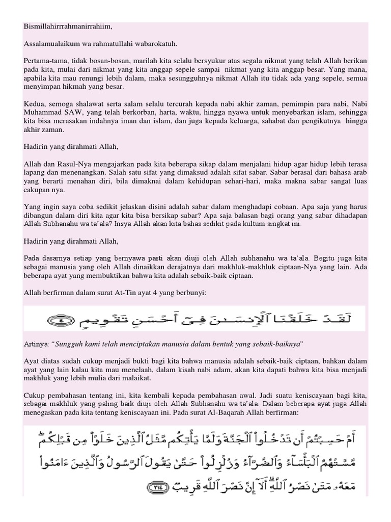 Kultum Pdf