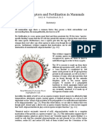 Sperm Receptors and Fertilization in Mammals