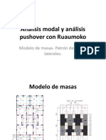 Analisis Modal y Analisis Pushover en Ruaumoko
