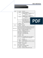 MDV-8004ADG Dahasheet