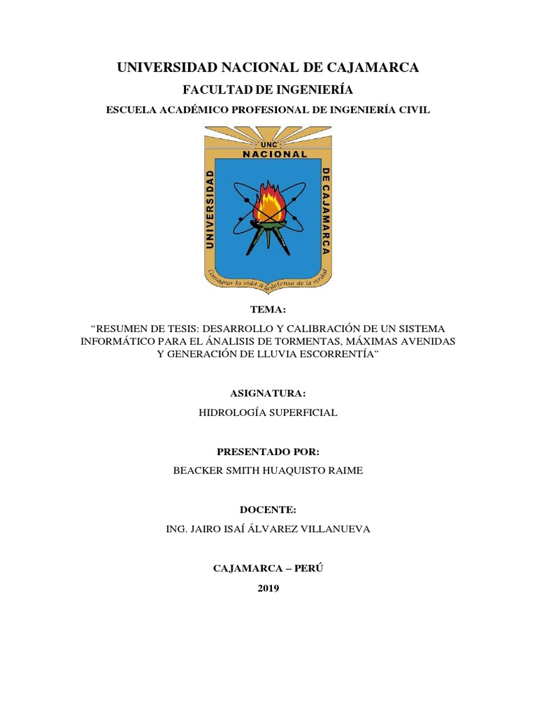 Análisis del Software HidroCal v1.0 | PDF | Precipitación | Software