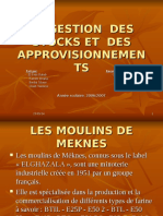 La Gestion Des Stocks Et Approvisionnement - Ts