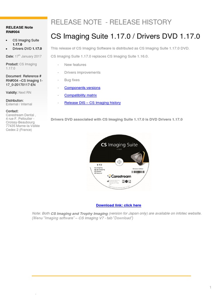 Carestream Health Driver Download