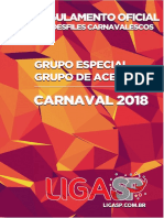 Regulamento 2018 Especial e Acesso