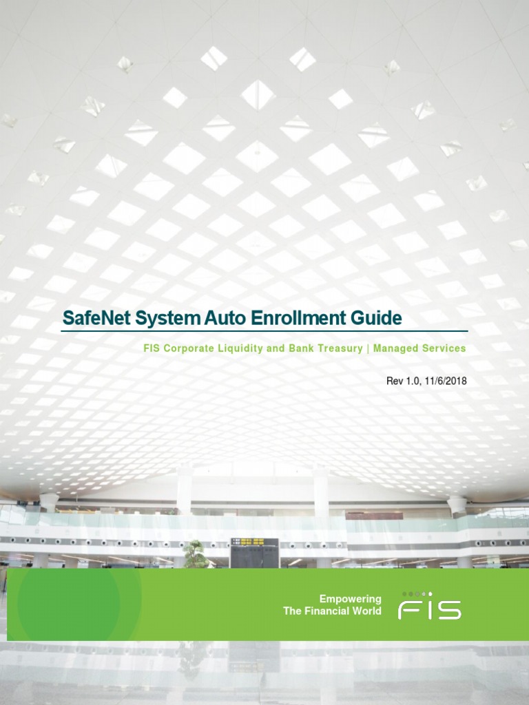 SafeNet MobilePASS Enrollment Guide | PDF | System Software | Computing