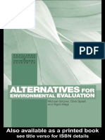 ALTERNATIVES FOR ENVIRONMENTAL EVALUATION