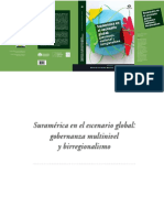 Suramérica en El Escenario Global Gobernanza Multinivel y Birregionalismo PDF