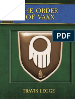 The Order of Vaxx: Travis Legge