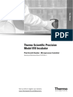 Precision Plant Growth Chamber Thermo Scientific User Manual 041416170803