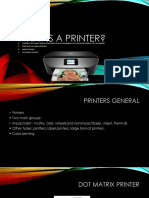 Types of Impact and Non-Impact Printers | PDF | Printer (Computing ...