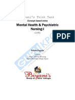 Mental Health of GNM PDF