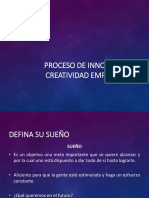 Proceso Innovacion y Creatividad Empresarial