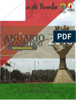 Anuario Estadistico 2018