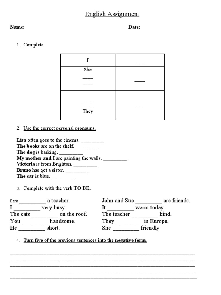 English Assignment | PDF