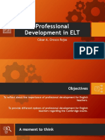Professional Development in ELT