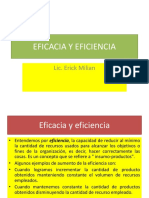 Eficacia y Eficiencia