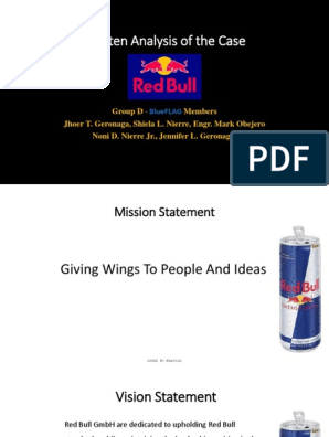 tema Sociologi Traktor Written Analysis of The Case-Red Bull | PDF | Business Economics | Economies