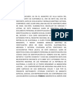 Contrato de Mandato Especial Judicial Con Representación