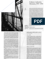 Cultura e Industria, Alemania 1907-1914 - C.alan Una Historia Desapacionada de La Modernidad