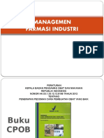 Managemen Farmasi Industri