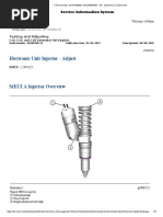 Electronic Unit Injector - Adjust: Testing and Adjusting