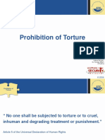 Prohibition of Torture: Federal Ministry For Foreign Affairs of Austria
