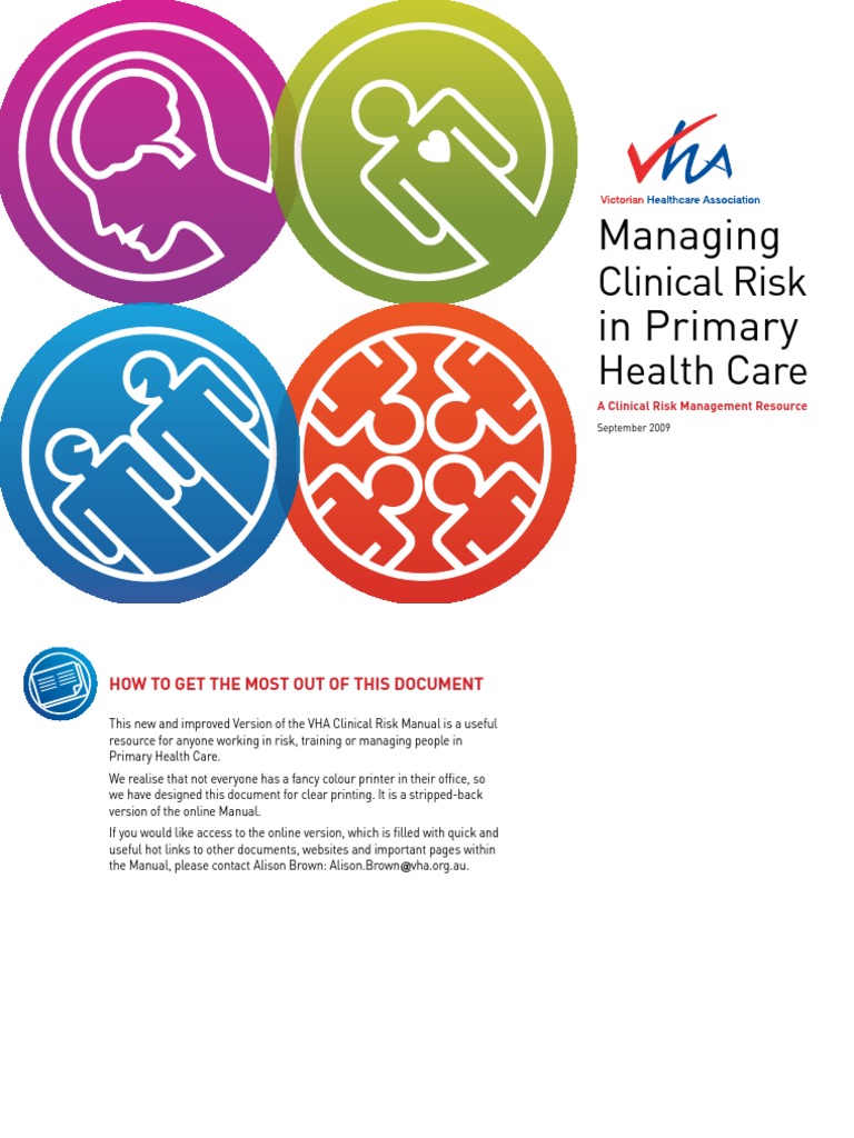 Managing in Primary: Clinical Risk Health Care | PDF | Risk Management ...