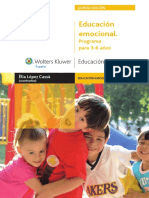 Educación Emocional. Programa para 3-6 Años - Elía López Cassa PDF