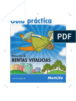 Ley Rentas Vitalicias -METLIFE