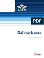 IOSA Standards Manual (ISM) Edition 12