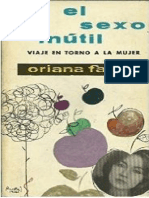 El Sexo Inútil, Oriana Fallaci