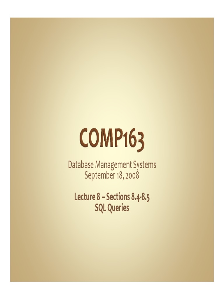 Dbms | Download Free PDF | Sql | Databases