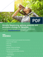 Genome Sequencing, Genome Assembly and Annotation Strategy For Genomes