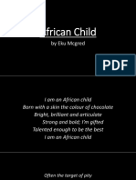 African Child poem