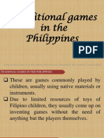 Traditional Games in the Philippines