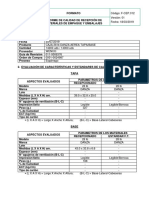 19 07 30 Informe de Calidad de Recepción de Materiales de Empaque y Embalajes - V1 (N49 CP)
