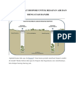 MENGURANGI BANJIR DENGAN BIOPORI