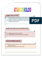 Handout Pertemuan 2 Sifat-Sifat Koloid