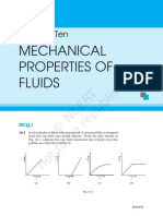 Mechanical Properties of Fluids: Chapter Ten
