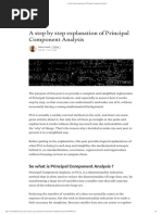 A Step by Step Explanation of Principal Component Analysis